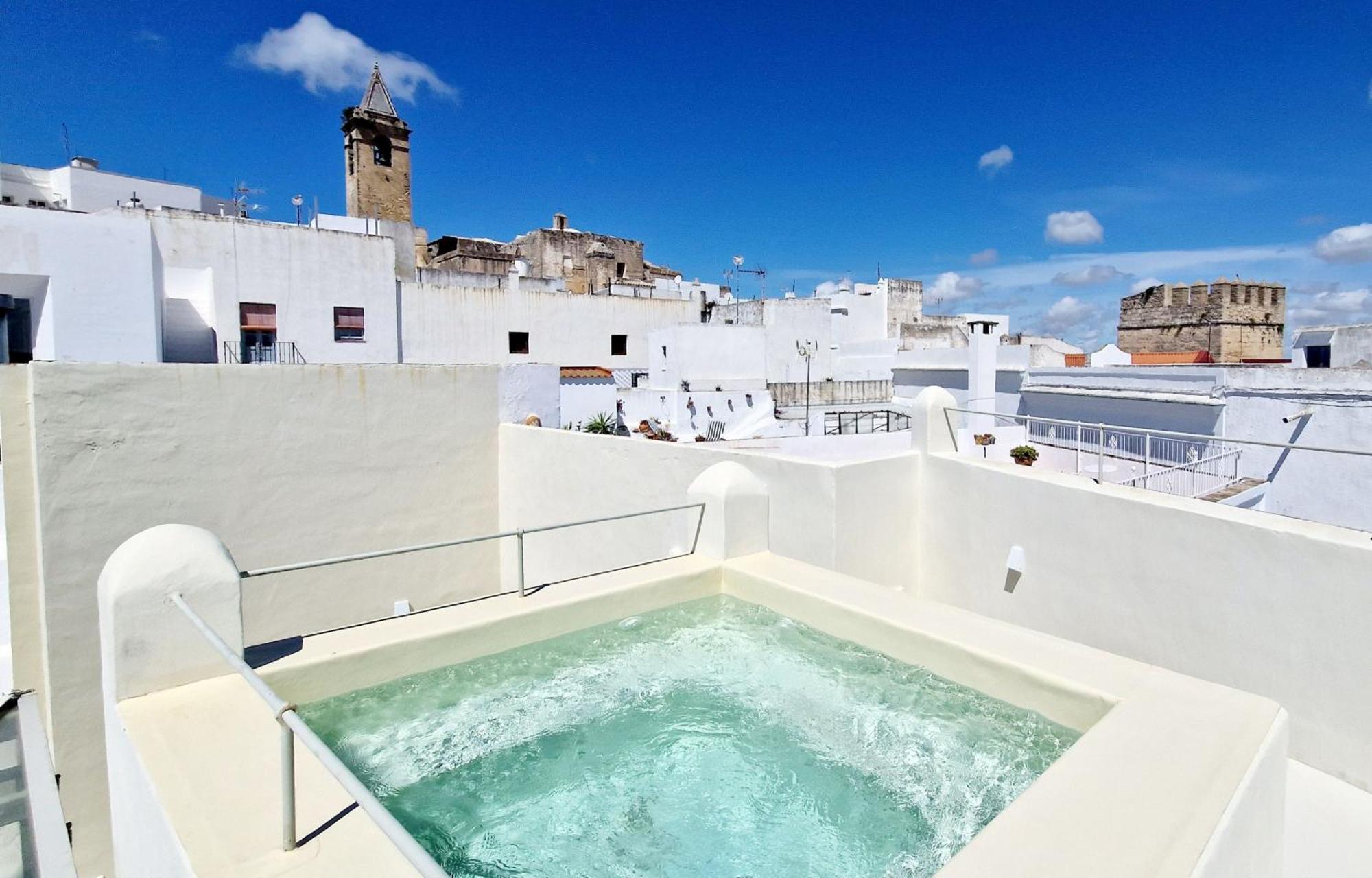 Entrearcos Casa Eco-Boutique Pensionat Vejer de la Frontera Exteriör bild